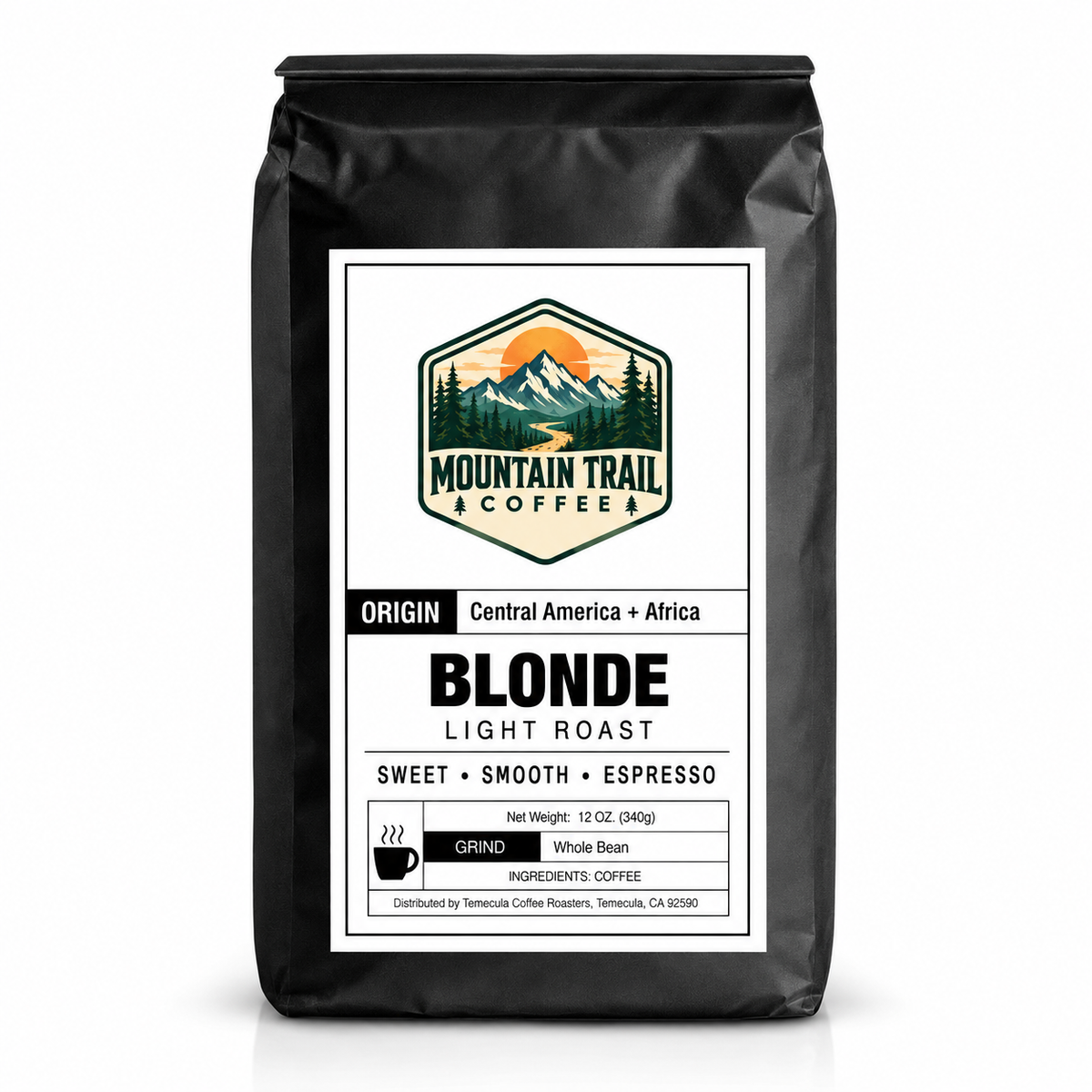 Blonde coffee bag