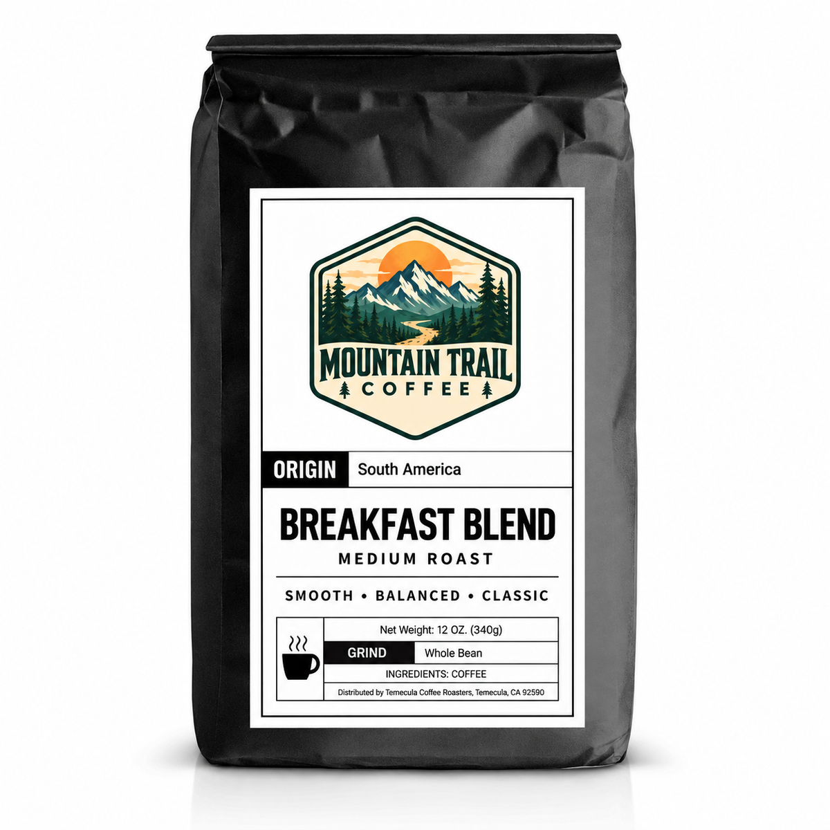 Breakfast Blend coffee bag